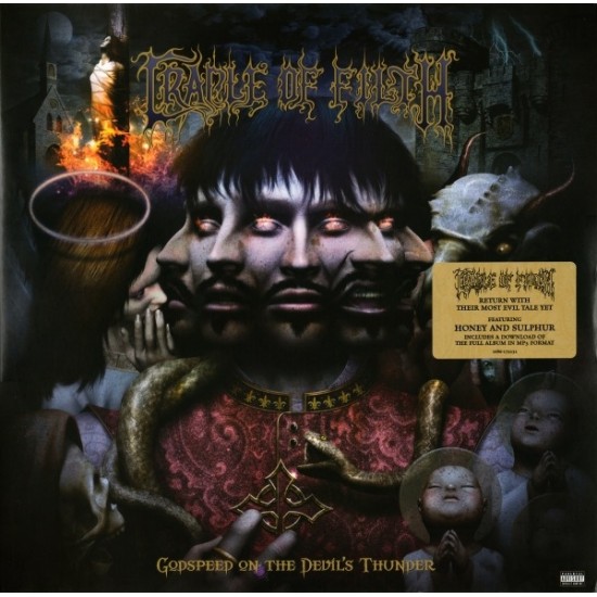 Cradle Of Filth ‎– Godspeed On The Devil's Thunder (Vinyl)