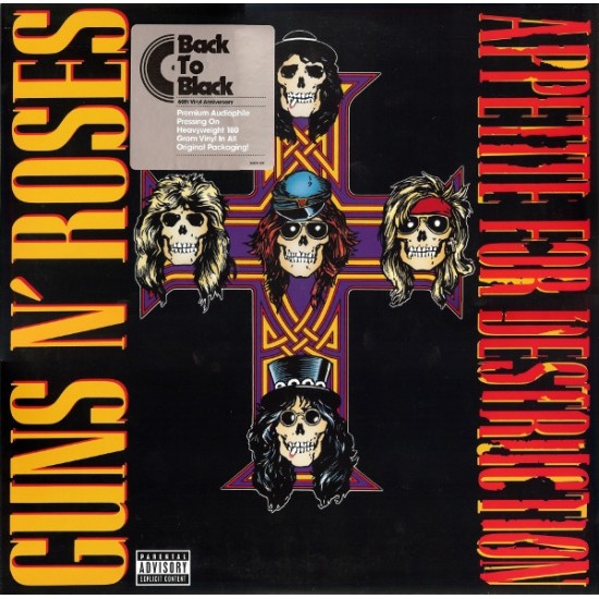 Guns N' Roses ‎– Appetite For Destruction (Vinyl)