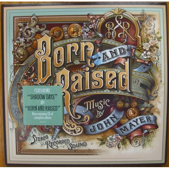 John Mayer ‎– Born And Raised (Vinyl)