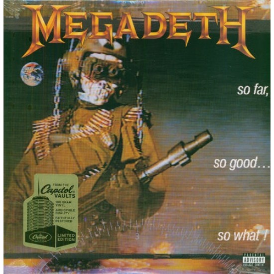 Megadeth ‎– So Far So Good...So What (Vinyl)