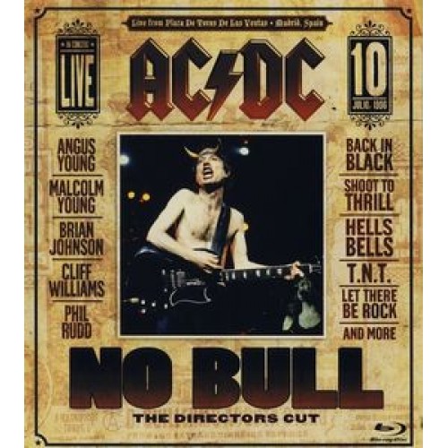 AC/DC ‎– No Bull (The Directors Cut) (Blu-ray)