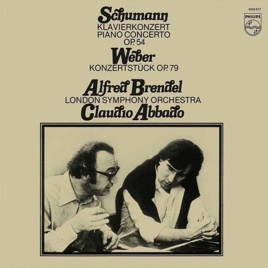 Robert Schumann Piano Concerto in a Minor / Weber / Brendel - Konzer (Vinyl)