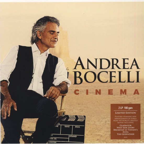 Andrea Bocelli ‎– Cinema (Vinyl)