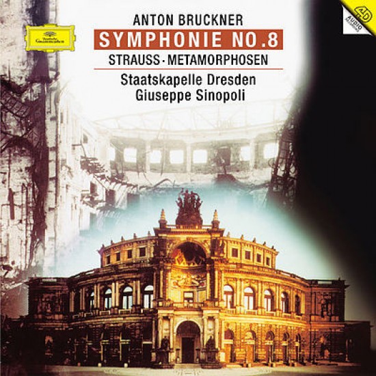 Anton Bruckner / Richard Strauss / Giuseppe Sinopoli / Staatskapelle Dresden ‎– Symphonie No.8 / Metamorphosen (Vinyl)