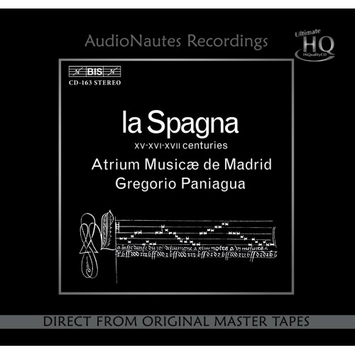 Atrium Musicæ De Madrid, Gregorio Paniagua - La Spagna XV-XVI-XVII Centuries (CD)