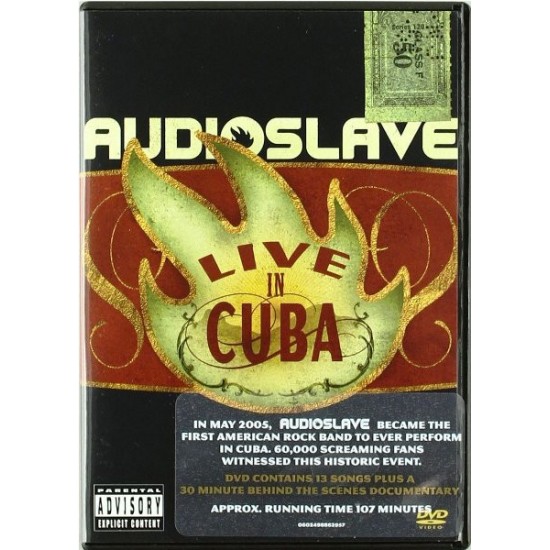 Audioslave ‎– Live In Cuba (DVD)