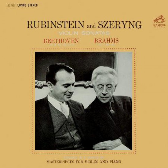 Beethoven, Brahms, Rubinstein, Szeryng – Violin Sonatas (Vinyl)