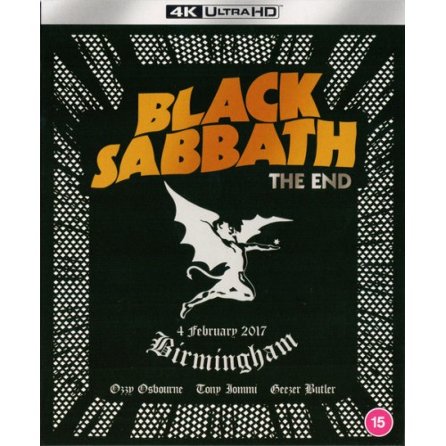 Black Sabbath - The End (4 February 2017 Birmingham) (Blu-ray 4K)
