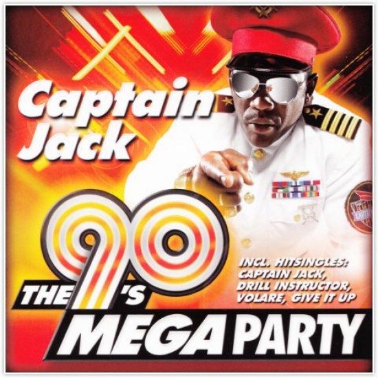 Captain Jack ‎– The 90's Mega Party (CD)