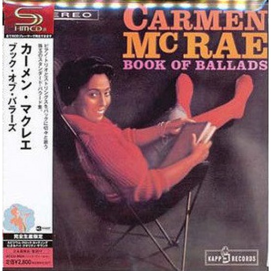 Carmen McRae ‎– Book Of Ballads (CD)