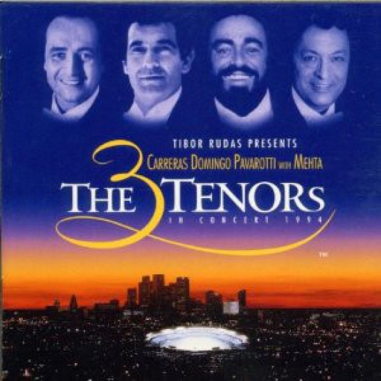 Carreras & Domingo & Pavarotti With Mehta ‎– The 3 Tenors In Concert 1994 (CD)