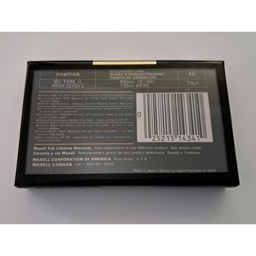 Caseta Maxell XLII-S 90 