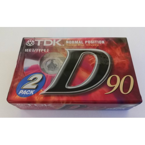 Caseta TDK D 90 (2 Pack)
