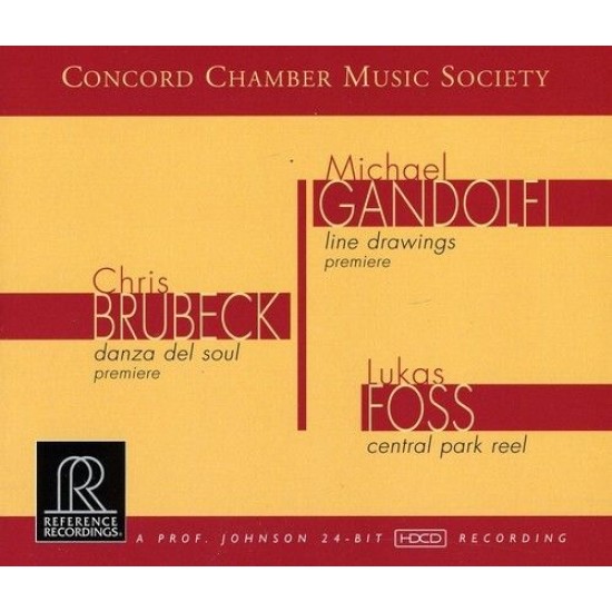 Chris Brubeck / Michael Gandolfi / Lukas Foss - Concord Chamber Music Society (CD)