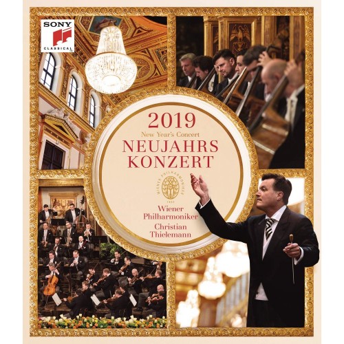 Christian Thielemann & Wiener Philharmoniker - New Year's Concert 2019 (Neujahrskonzert) (Blu-Ray)