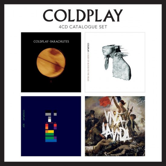 Coldplay ‎– 4CD Catalogue Set (CD)