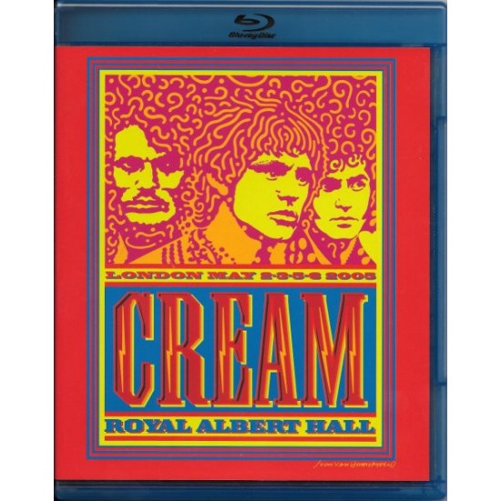 Cream ‎– Royal Albert Hall - London - May 2-3-5-6 05 (Blu-ray)