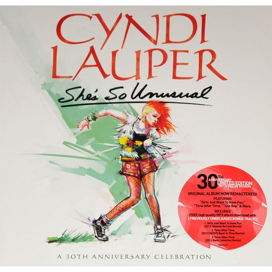 Cyndi Lauper ‎– She's So Unusual (CD)