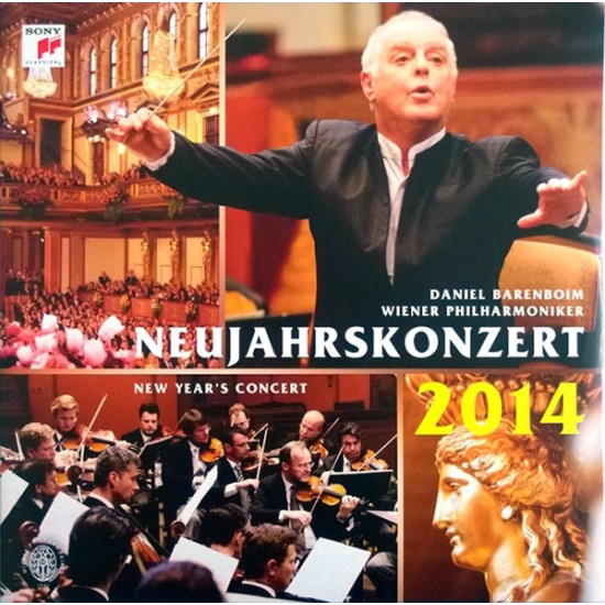 Daniel Barenboim &  Wiener Philharmoniker ‎– Neujahrskonzert New Year's Concert 2014 (CD)