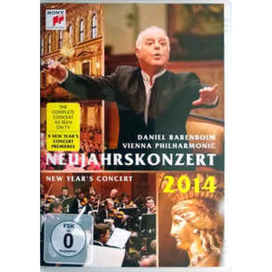 Daniel Barenboim, Wiener Philharmoniker ‎– Neujahrskonzert New Year's Concert 2014 (DVD)