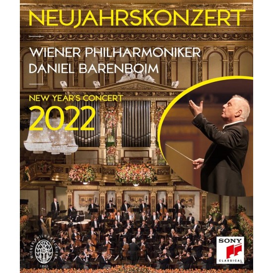 Daniel Barenboim, Wiener Philharmoniker - New Year's Concert 2022 (Blu-ray)