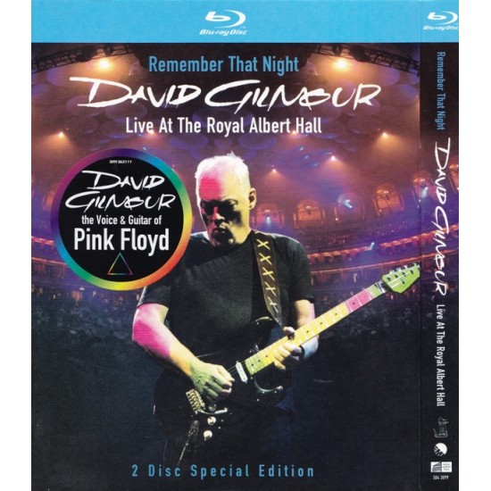 David Gilmour ‎– Remember That Night (Live At The Royal Albert Hall) (Blu-ray)