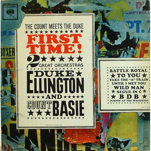 Duke Ellington & Count Basie ‎– First Time! The Count Meets The Duke (Vinyl)