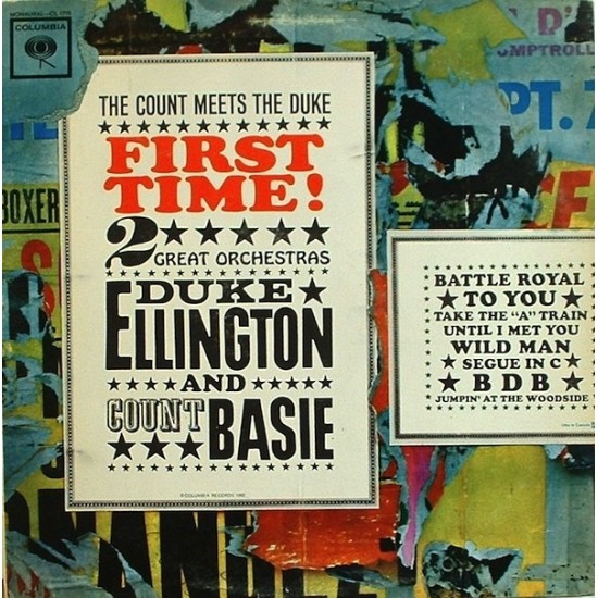 Duke Ellington & Count Basie ‎– First Time! The Count Meets The Duke (CD)