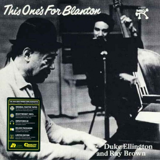 Duke Ellington, Ray Brown - This One's For Blanton (Vinyl)