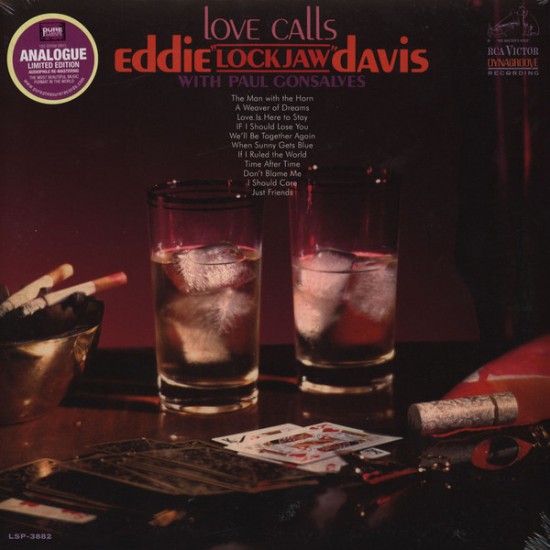 Eddie "Lockjaw" Davis With Paul Gonsalves ‎– Love Calls (Vinyl)