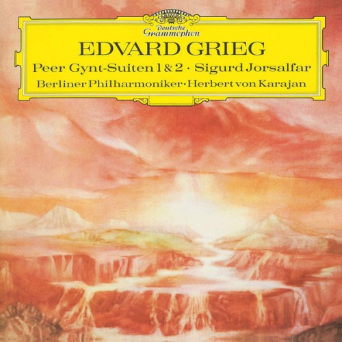 Edvard Grieg - Berliner Philharmoniker, Herbert von Karajan - Peer Gynt-Suiten 1 & 2 - Sigurd Jorsalfar (Vinyl)