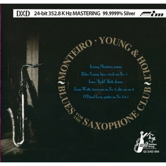 Eldee Young, Ernie Watts, Isaac "Redd" Holt, Jeremy Monteiro, O'Donel Levy - Blues For The Saxophone Club (CD)