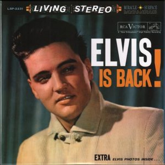 Elvis Presley With The Jordanaires ‎– Elvis Is Back! (Vinyl)