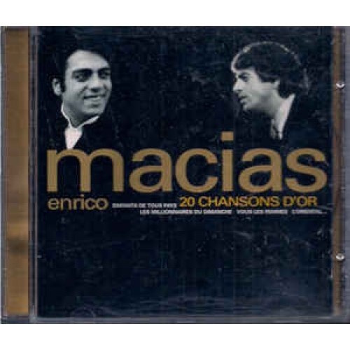 Enrico Macias ‎– 20 Chansons D'Or (CD)