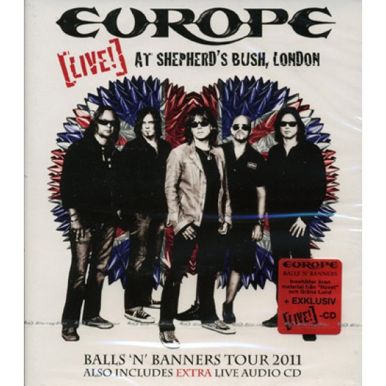 Europe ‎– Live At Shepherd´s Bush, London (Blu-ray)