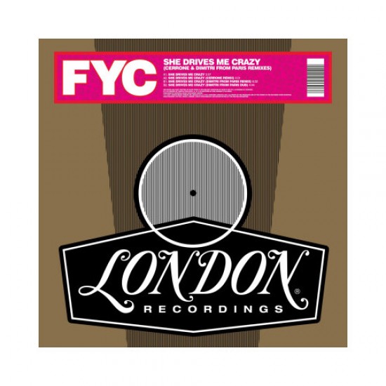 Fine Young Cannibals - She Drives Me Crazy (Seth Troxler And Derrick Carter Remixes) (Vinyl)