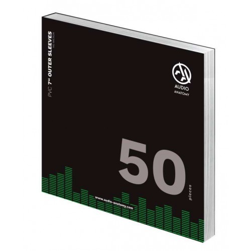 Folii Exterioare Transparente Vinyl 7 Inci Audio Anatomy (140 Micron) (50 buc.)