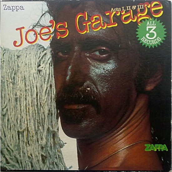 Frank Zappa ‎– Joe's Garage Acts I, II & III (Vinyl)