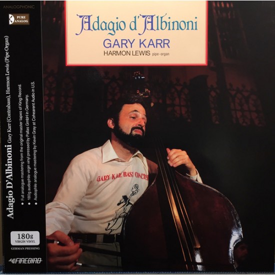 Gary Karr ‎– Adagio D'Albinoni (Vinyl)