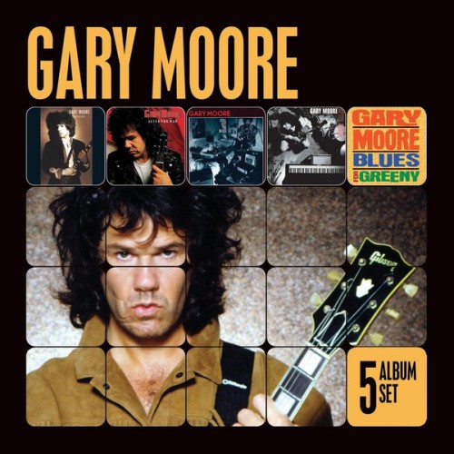 Gary Moore ‎– 5 Album Set (CD)