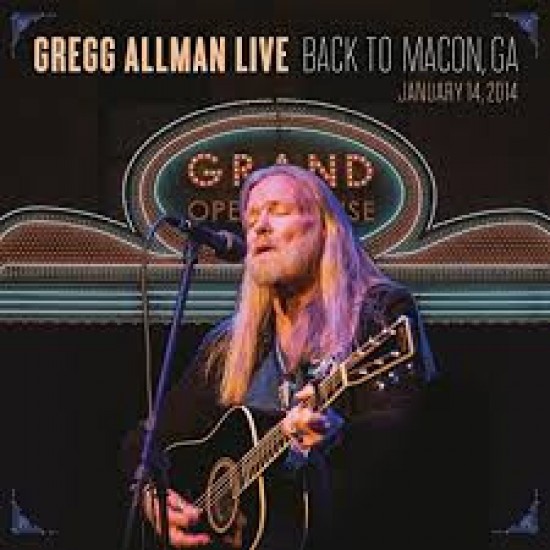 Gregg Allman ‎– Live Back To Macon, GA (Blu-ray)
