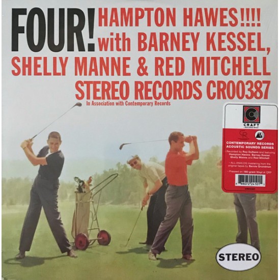 Hampton Hawes With Barney Kessel, Shelly Manne & Red Mitchell - Four! (Vinyl)