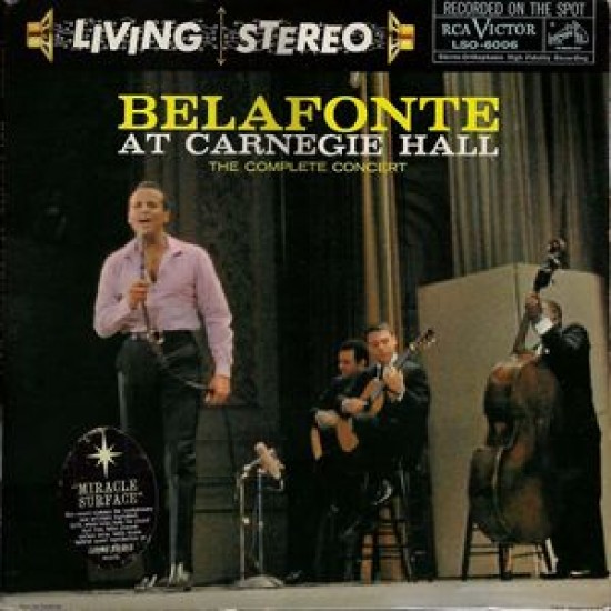 Harry Belafonte ‎– Belafonte At Carnegie Hall: The Complete Concert (Vinyl)