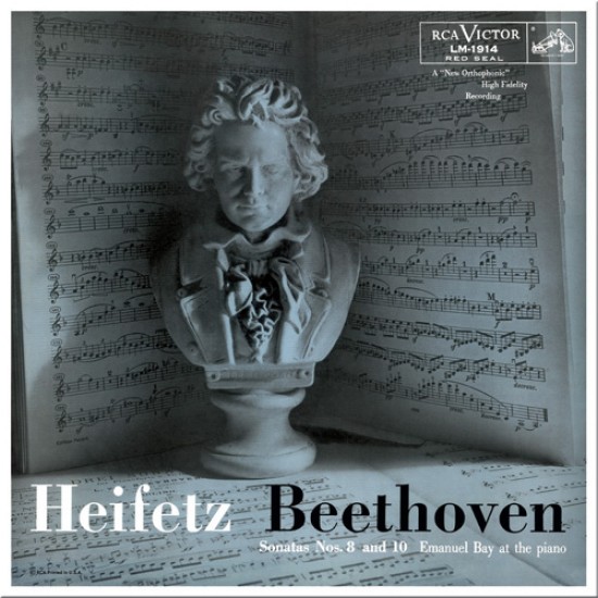 Heifetz, Beethoven - Sonatas Nos. 8 & 10 (Vinyl)