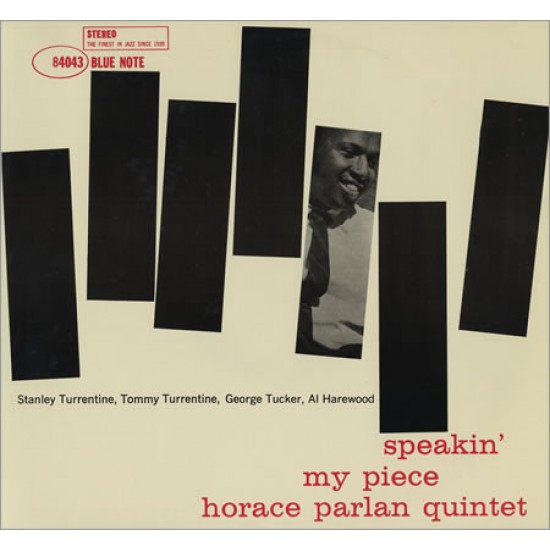 Horace Parlan Quintet - Speakin' My Piece (Vinyl)