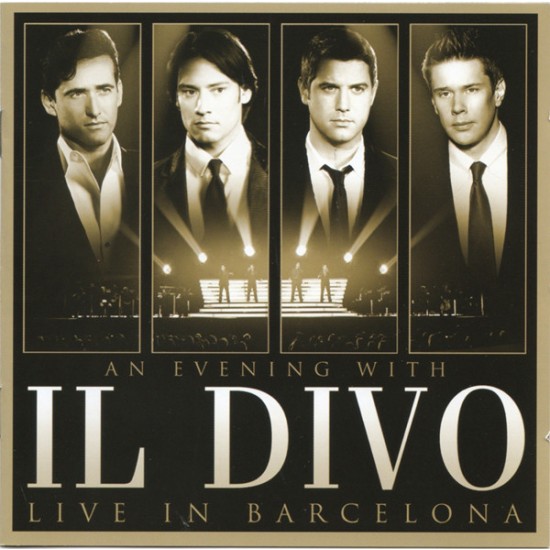 Il Divo ‎– Live In Barcelona (CD)