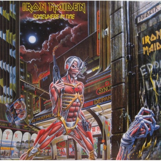 IRON MAIDEN 国内盤LP Somewhere in Time Iron Maiden - Somewhere In Time (Vinyl)