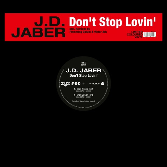 J.D. Jaber - Don't Stop Lovin' (Vinyl) J.D. Jaber - Don't Stop Lovin' (Vinyl)