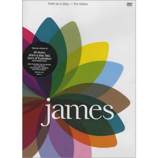 James ‎– Fresh As A Daisy: The Videos (DVD)