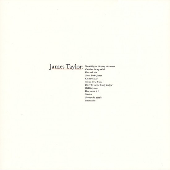 James Taylor - James Taylor's Greatest Hits (Vinyl)